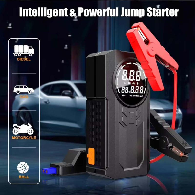 SUITU ST-9637D/JN-088D EMERGENCY STARTER & INFLTION PUMP