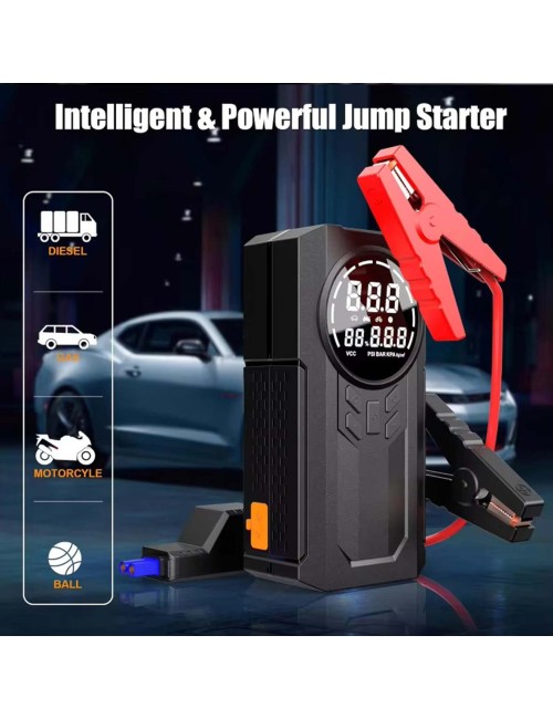 SUITU ST-9637D/JN-088D EMERGENCY STARTER & INFLTION PUMP