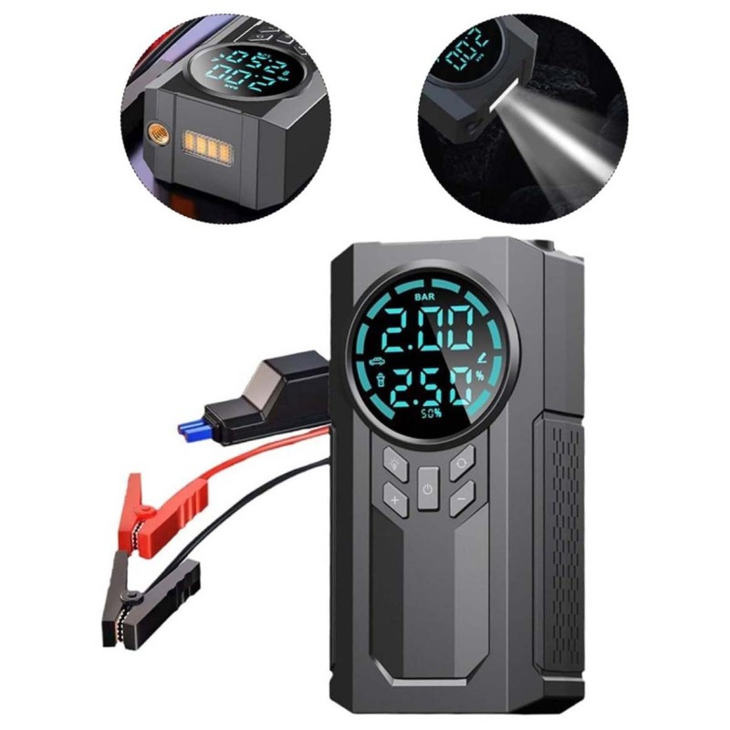 SUITU ST-9637D/JN-088D EMERGENCY STARTER & INFLTION PUMP