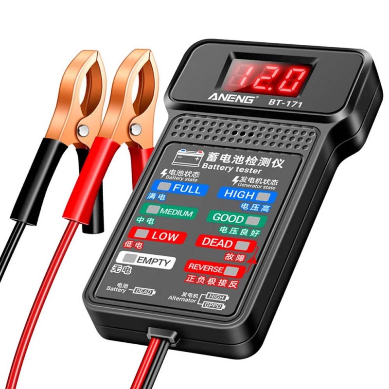B DIGITAL BATTERY TESTER 12V