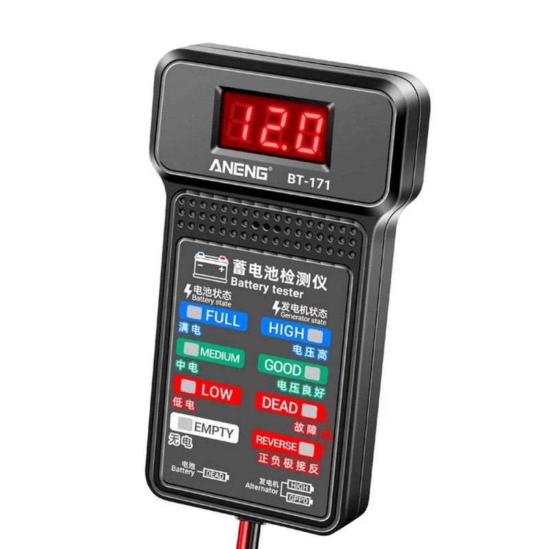 B DIGITAL BATTERY TESTER 12V
