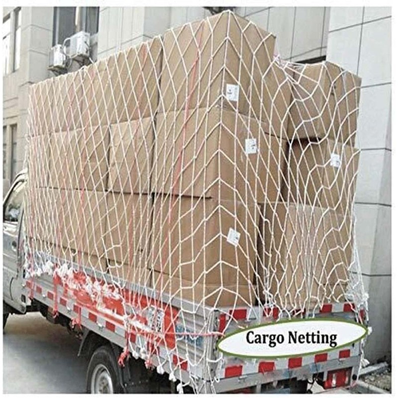 CARGO NET MESH 90 x 90 MM WHITE 4.5 MM x 4 x 50 MTR