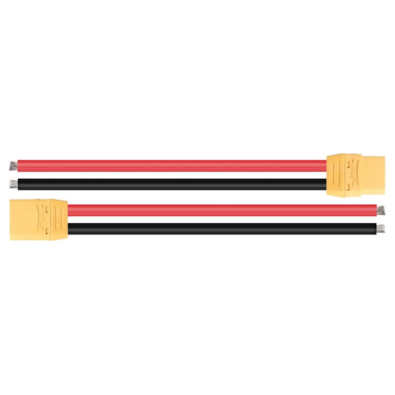 XT90 BATTERY M/F CONNECTOR PLUG WITH SILICON 14 AWG WIRE FOR 7.4V