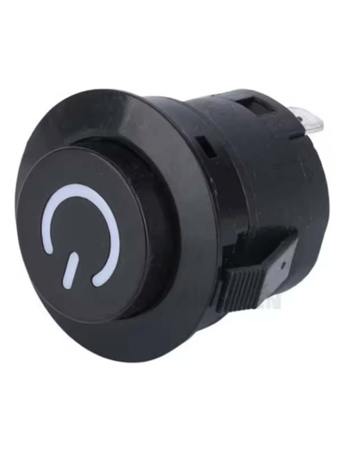 12V AC10A/DC20A BLACK سويتش ماكينة دايرة اسود 3 طرف