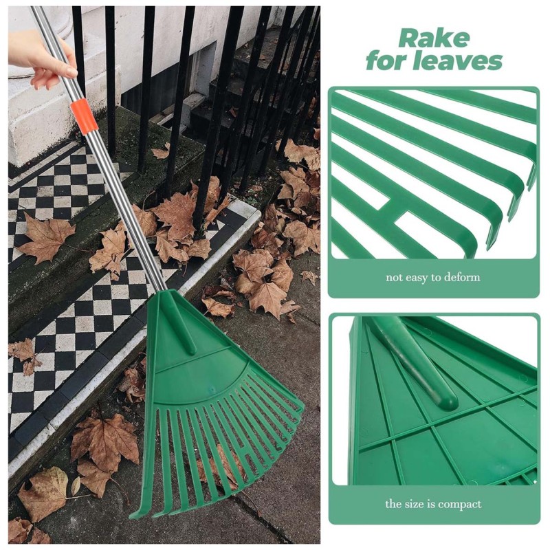 GR37A-PT PLASTIC LEAF RAKE 22T