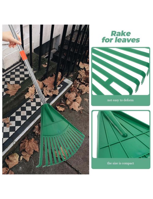 GR37A-PT PLASTIC LEAF RAKE 22T