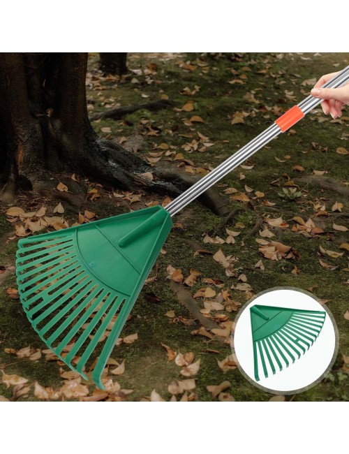 GR37A-PT PLASTIC LEAF RAKE 22T
