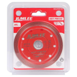 JUMLEE 2723-115 DIAMOND CUTTING DISC FOR CERAMIC 4.5" x 7 x 1.2 MM