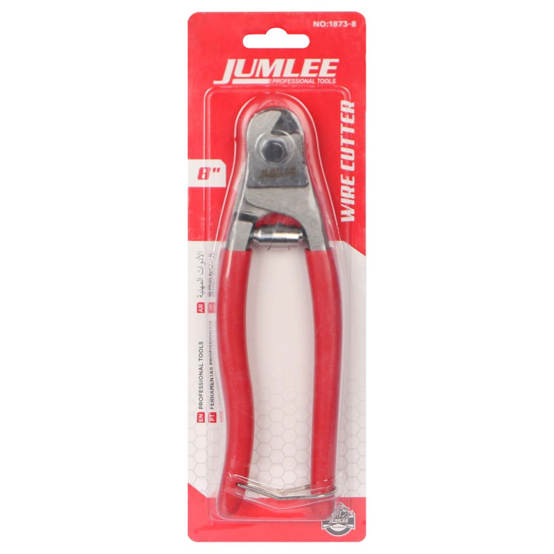 1873-8 JUMLEE WIRE CUTTER PLIER 8" H.D.