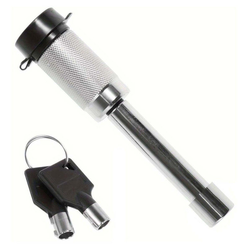 TOW TRUCK RECEIVER HITCH PIN LOCK WITH KEY