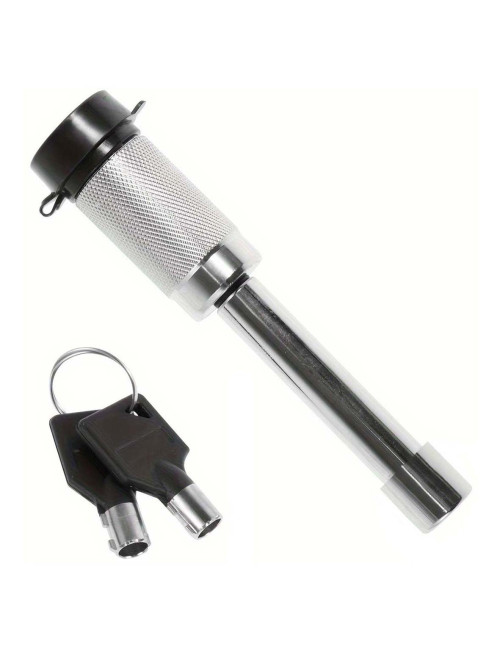 TOW TRUCK RECEIVER HITCH PIN LOCK WITH KEY