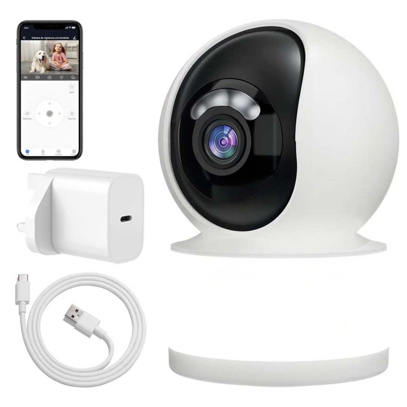 GD-CM103 SMART HOME CAMERA WITH MONITORING LIGHTING