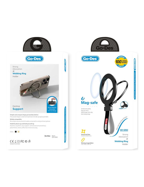 GD-G062 MAG-SAFE WEBBING RING HOLDER