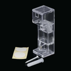 CM-220 FISHING REEL HOLDER,EASY TO INSTALL,E-MOUNTED TRANSPARENT