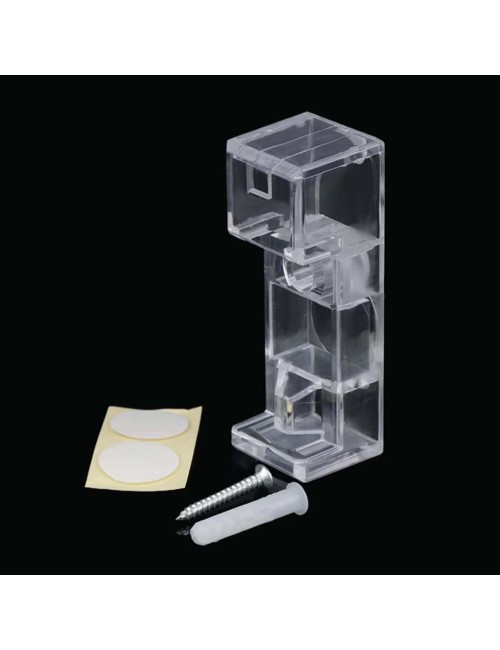CM-220 FISHING REEL HOLDER,EASY TO INSTALL,E-MOUNTED TRANSPARENT