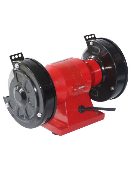 SUPER/MD3212F BENCH GRINDER BLUE/RED 1500W 5" H.D.