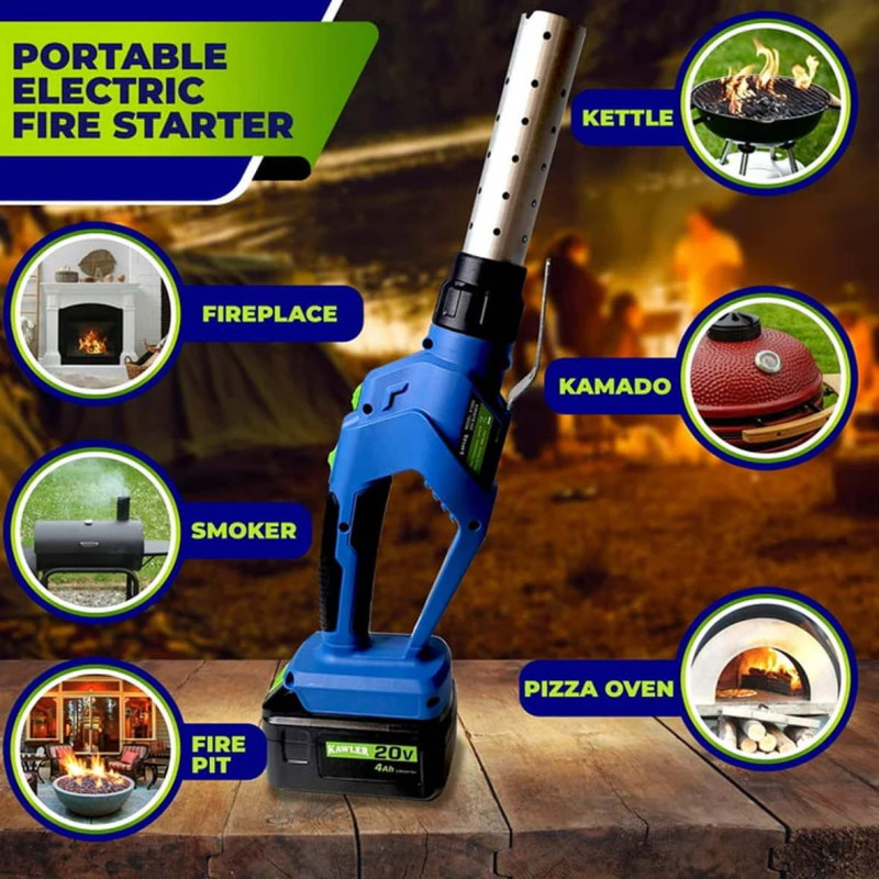 YZ-1002 20V CORDLESS CHARCOAL LIGHTER