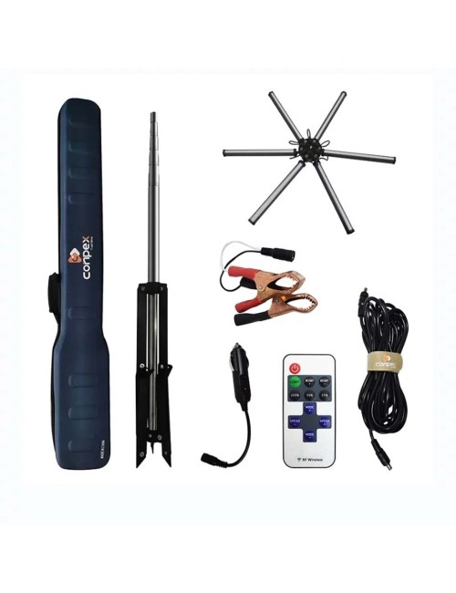 FR-26 COB RF OUTDOOR LIGHTING MULTIFUCTION CAMPING PICNIC SIX SIDE LAMP