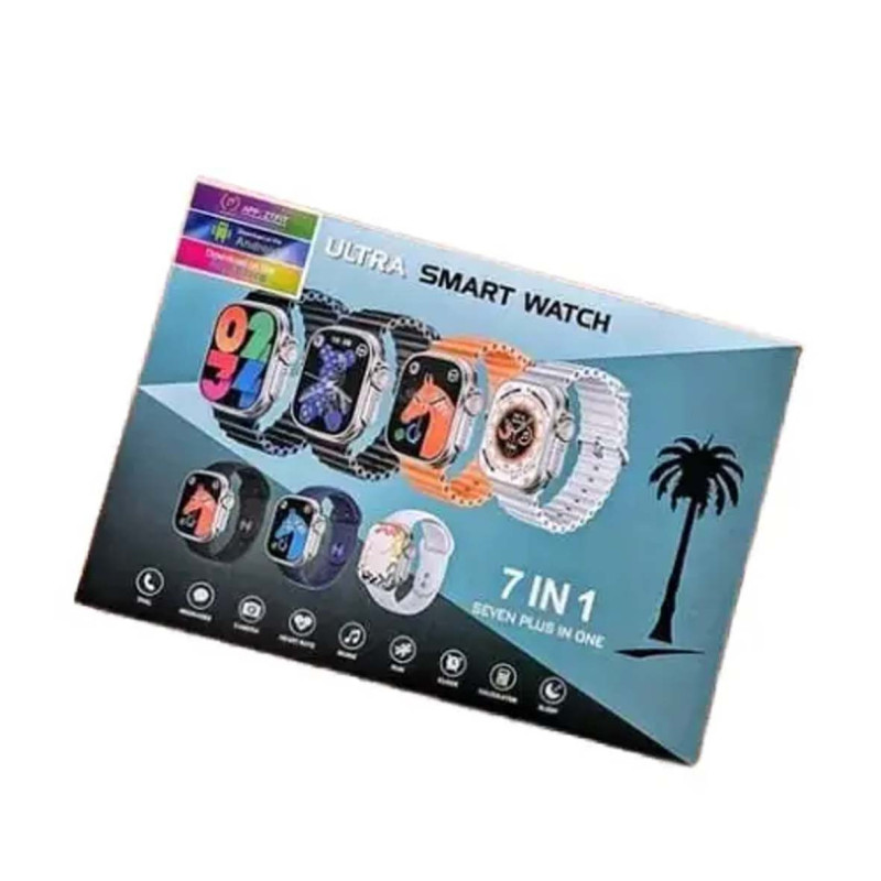 EW-80670 ULTRA SMART WATCH 7 IN 1 ساعة سمارت