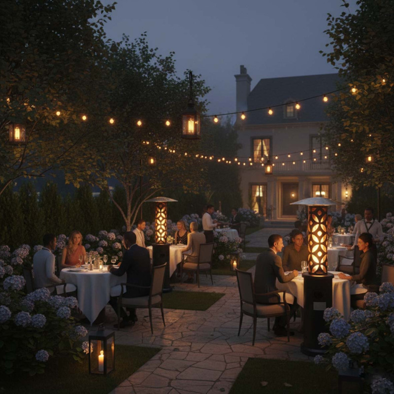 H1602 PATIO GAS HEATER