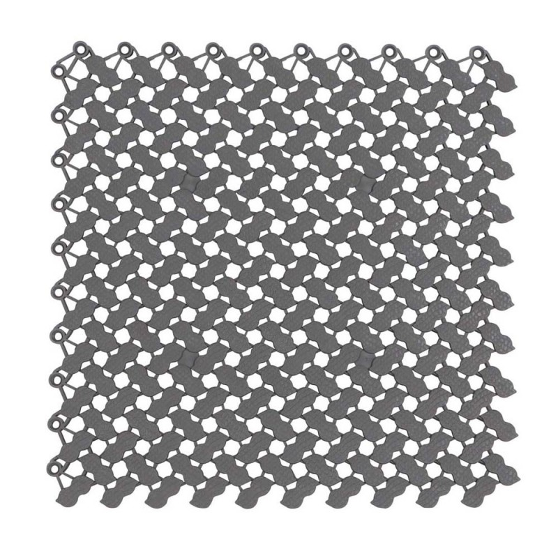 ANTI SLIPPERY MAT GREY 27 X 37 X 8 MM