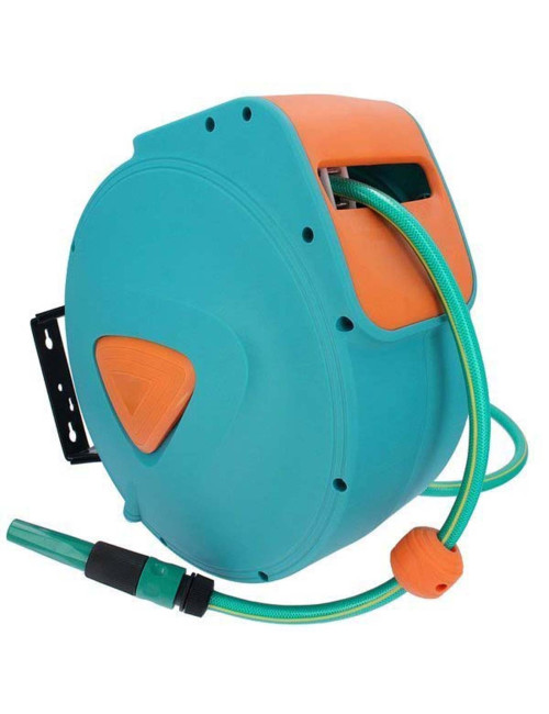 QK-BW30 AUTO WALL MOUNT HOSE REEL WITH HOSE 30 MTR