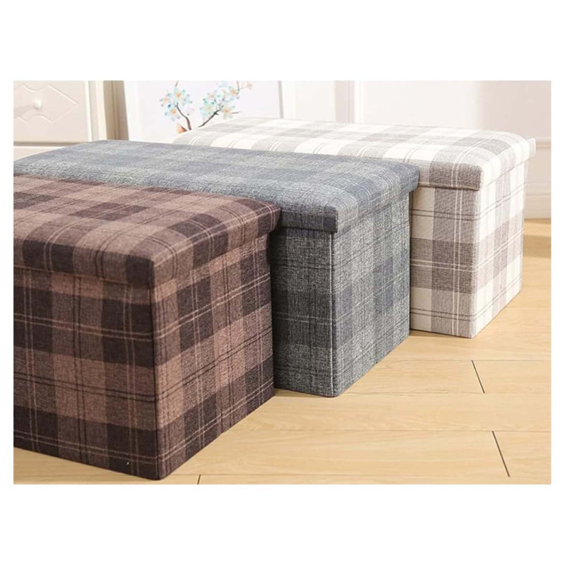 MD-32715 FOLDING STORAGE STOOL 40X25X25 CM