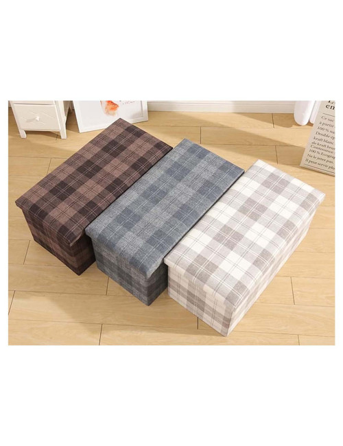 MD-32715 FOLDING STORAGE STOOL 40X25X25 CM