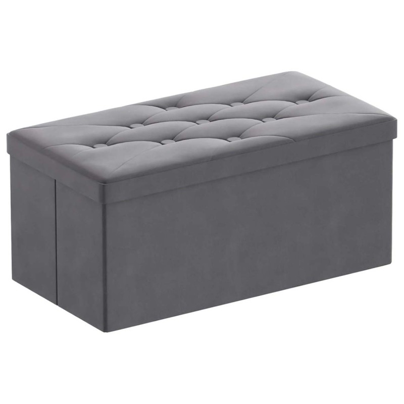 MD-32481 FOLDING STORAGE STOOL 76X38X38 CM