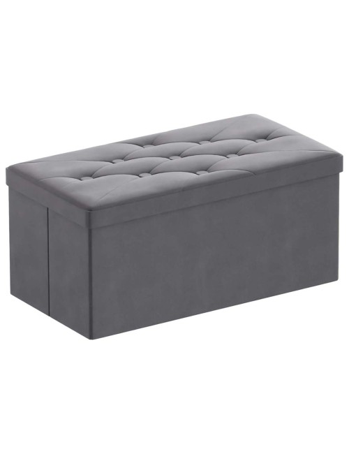 MD-32481 FOLDING STORAGE STOOL 76X38X38 CM