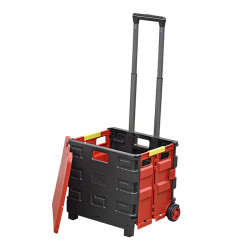 MB-81125 / MT-24002 FOLDING STORAGE CART WITH WHEEL