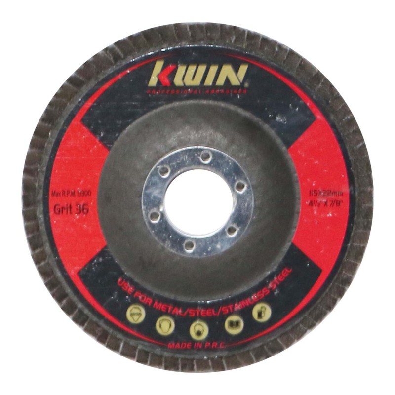 FLAP DISC 4 1/2" 36 GRIT