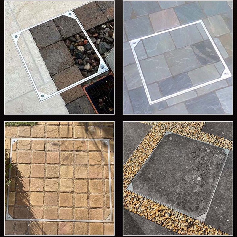 MANHOLE COVER 5 CM 30 x 30 CM H.D.