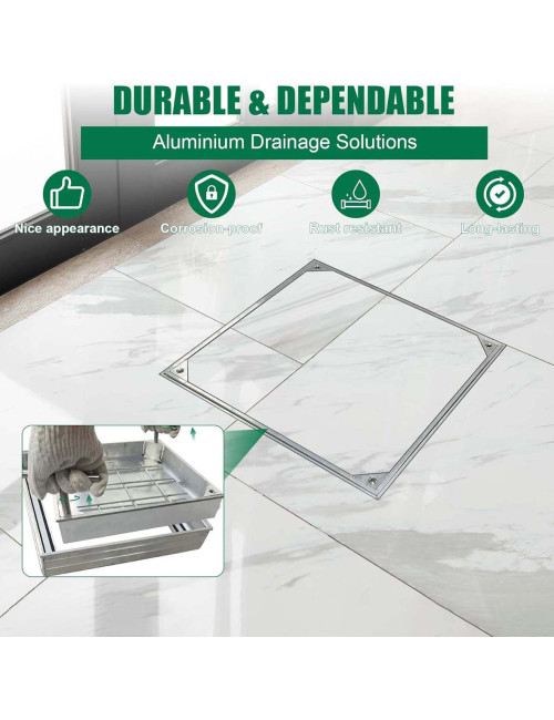 منهول مزايا ألمنيوم 80*80 Saudi - H.D