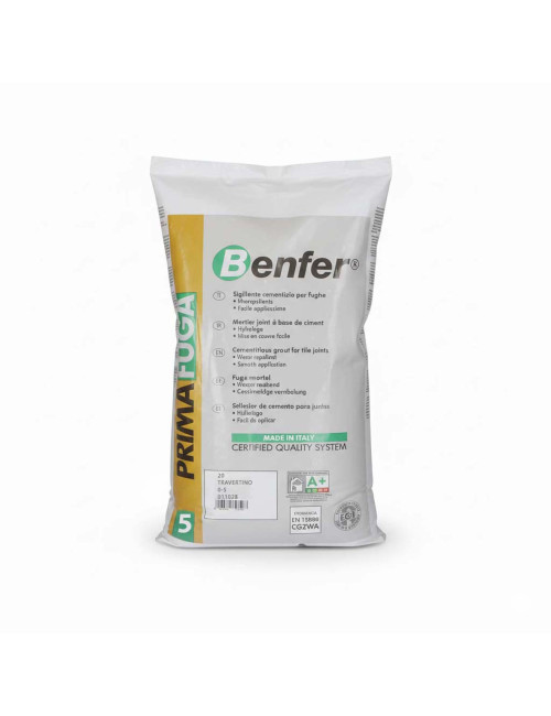 Prima Fugga Grout 20 Travertino 5kg شربت ترافيرتينو ايطالي