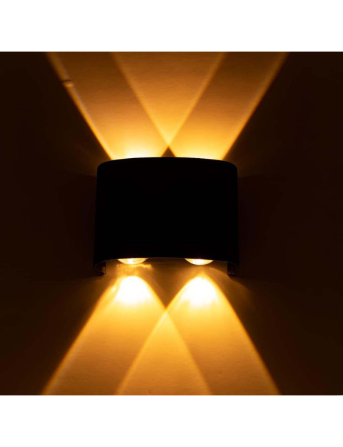 5W لمبة انارة سور خارجي طرفين 2×2