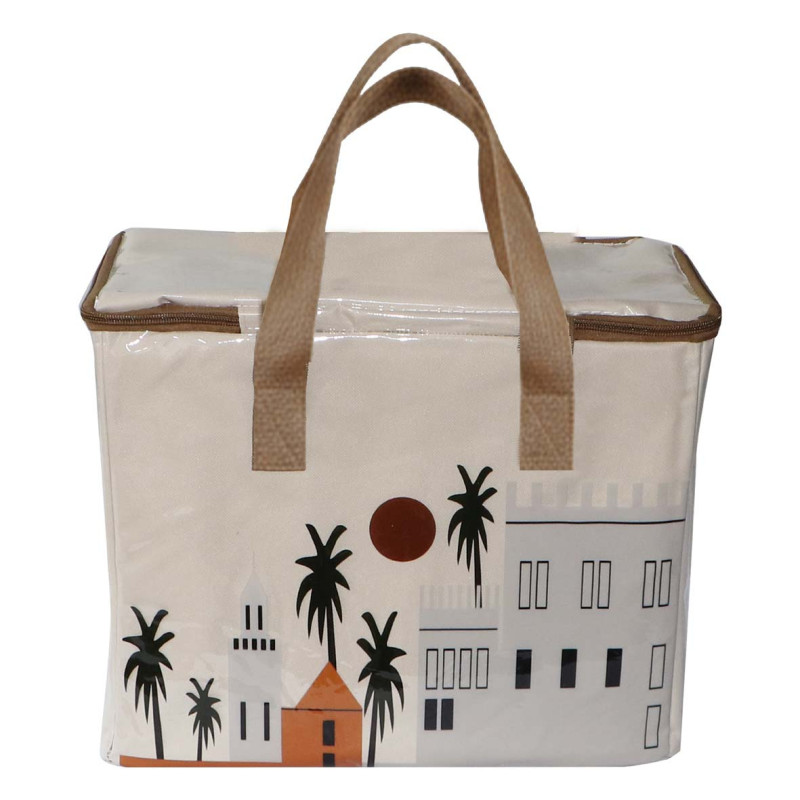 MD-33350 PICNIC BAG FOAM FOIL THERMAL COOLER BAG