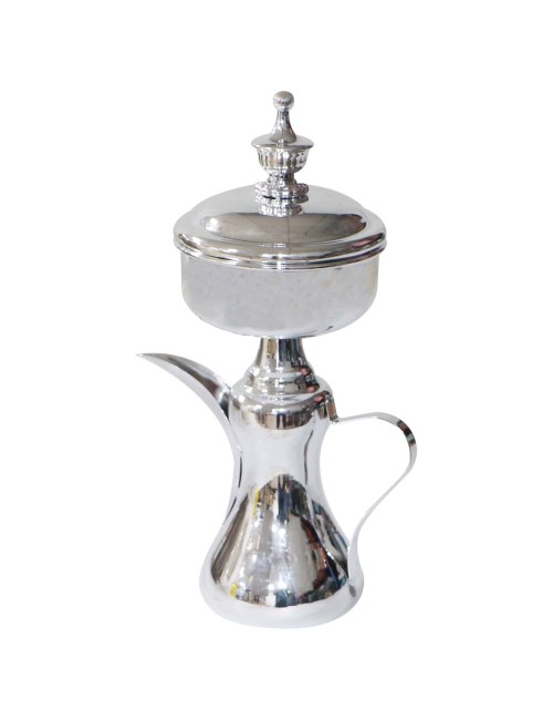 AJ-80291 STAINLESS STEEL CHROME ARABIC COFFEE DALLAH