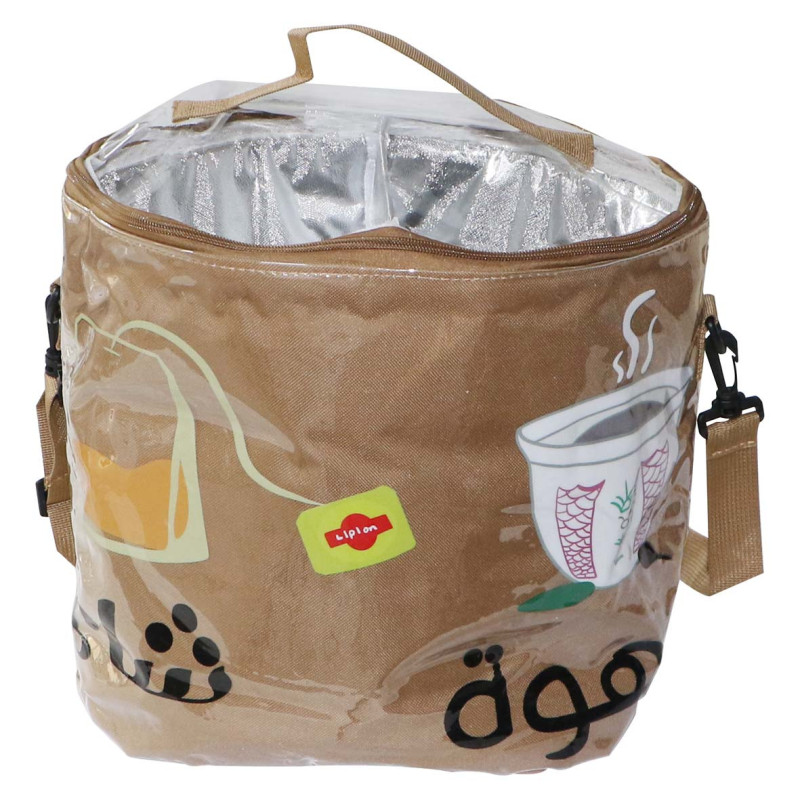 MD-33597 PICNIC BAG ROUND FOR COFFEE & TEA FLAKS