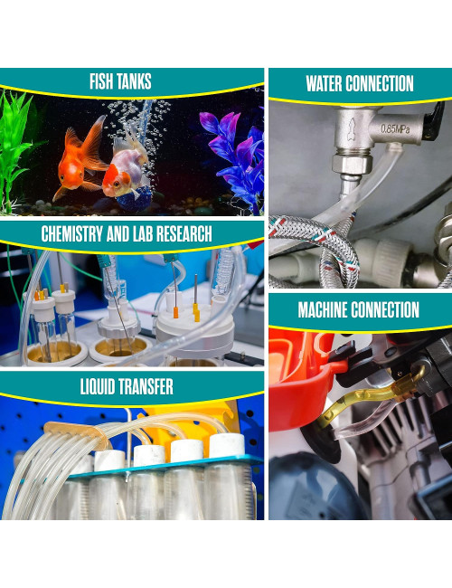 هوز شفاف 8ملي×10×100متر IRN