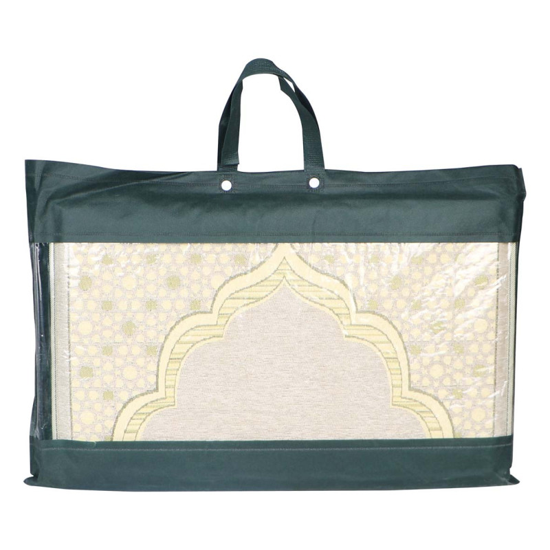 NM-30097 FOLDABLE MUSLIM PRAYER RUG,WITH BACK REST HD