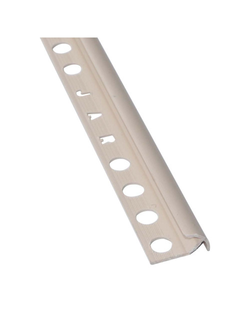PVC TILE TRIM BEIGE 12 MM x 2.60 MTR