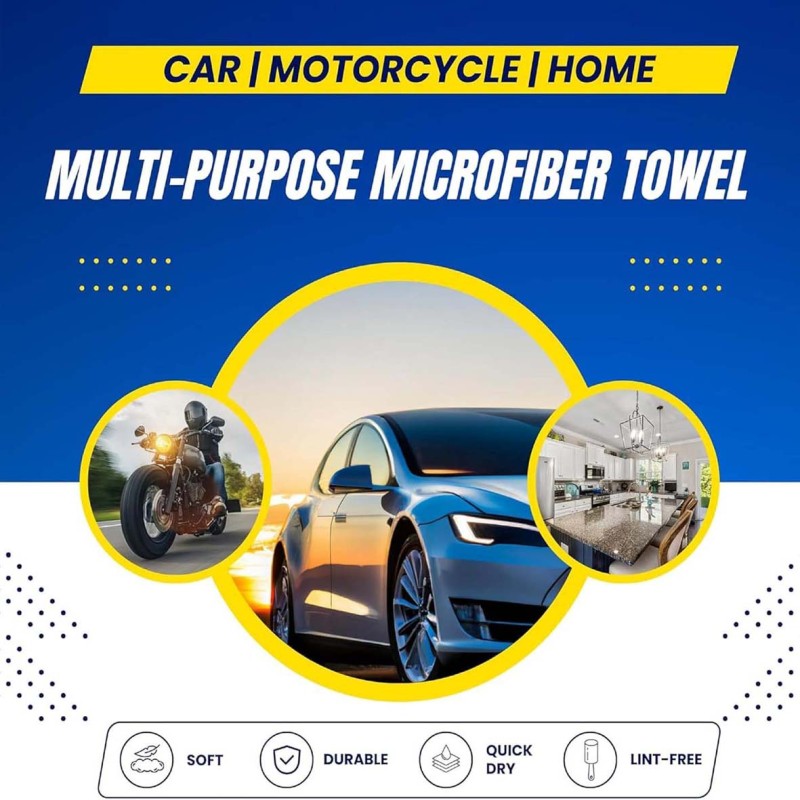 NC-80174 MULTI-FUNCTION CLEANING CLOTH 4PCS SET