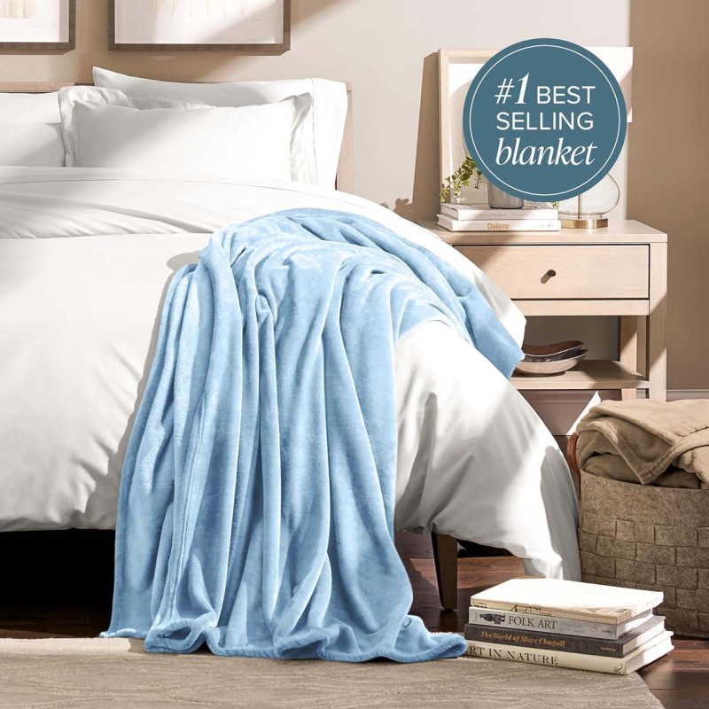 MP-80043/80039/8004 BARE HOME ULTRA SOFT MICROPLUSH FLEEC BLANKET