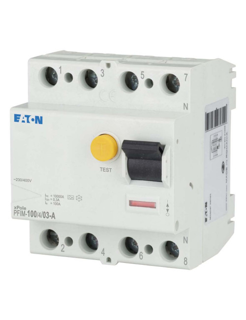 EARTH LEAKAGE CIRCUIT BREAKER RCCB 100A/4P/03 (300MA)
