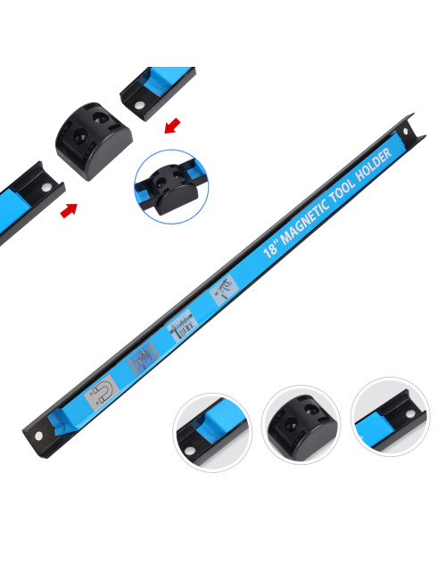 WT-500MM WALL MOUNTED MAGNETIC TOOL HOLDER 18"