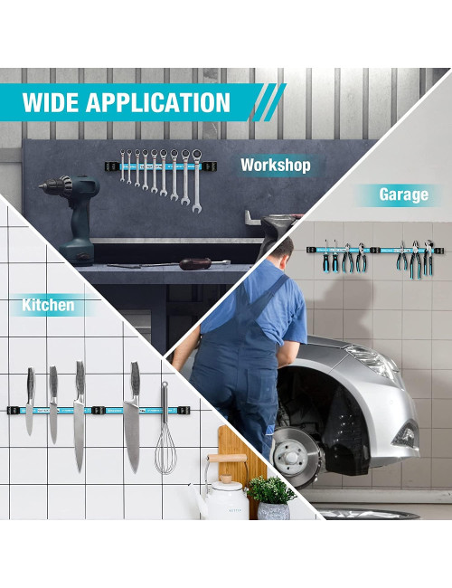 WT-500MM WALL MOUNTED MAGNETIC TOOL HOLDER 18"