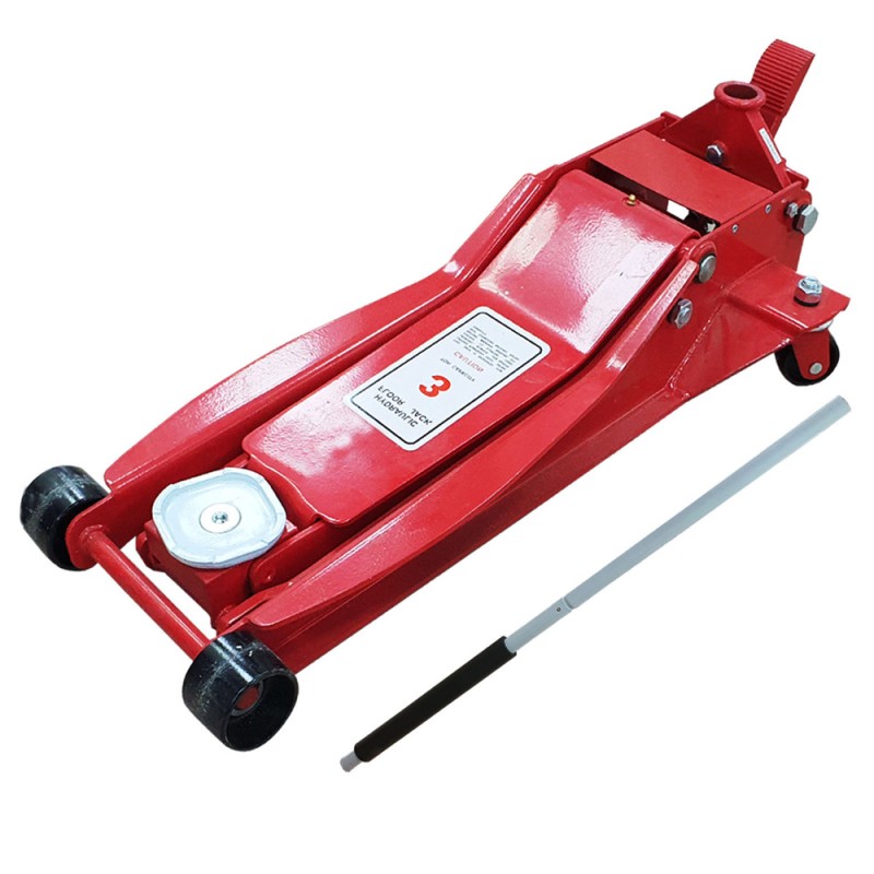 HS-TL1536 FLOOR JACK GREEN THIN TYPE 3 TON