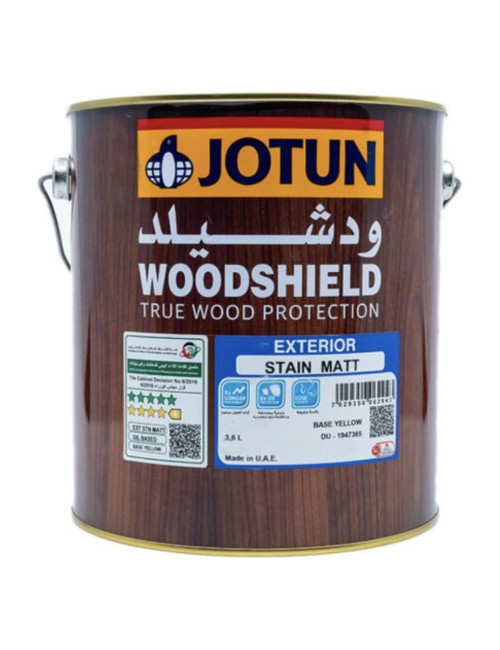 JOTUN WOODSHIELD STAIN EXTERNAL GLOSS (BASE-Y) GALLON