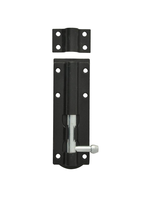 TOWER BOLT LATCH BLACK 5"